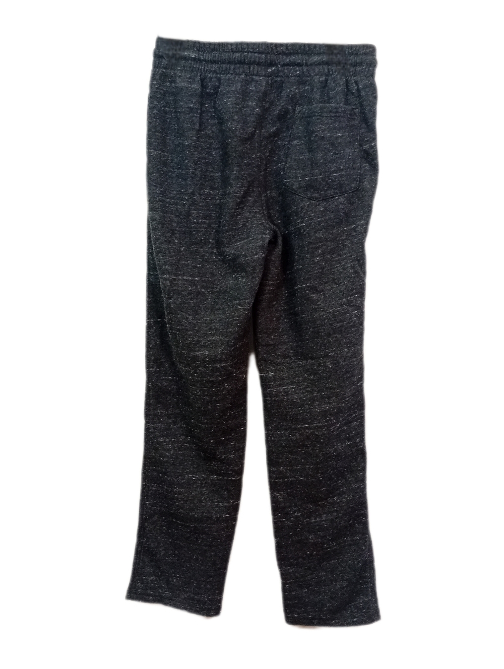 Charcoal Speckled Knit Joggers with Drawstring - Picture 3 of 6